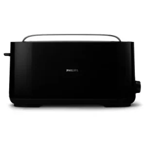 نمای کامل توستر مشکی فیلیپس مدل HD2590