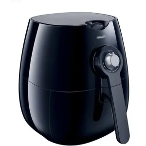 نمای کامل سرخکن مشکی فیلیپس مدل HD9220