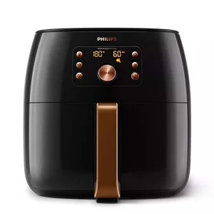 نمای روبهرو و دستهٔ دستگاه فیلیپس مدل HD9863