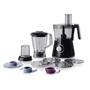 غذاساز و متعلقات نمایشدادهشده فیلیپس مدل HR7762